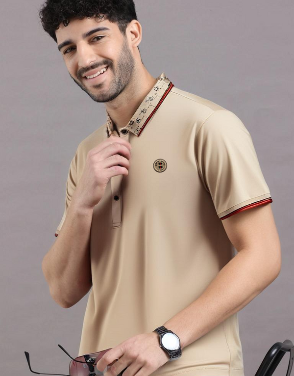 Exquiso Minimalist Mark Polo T-Shirts