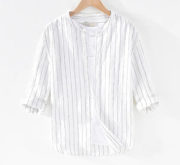 White lining Casual Shirt For Men