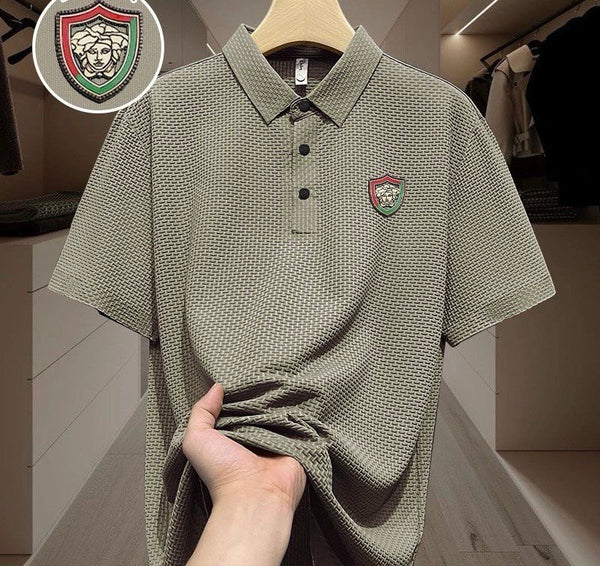 Elite Weave Textured Polo T-Shirts